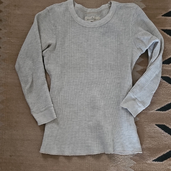 imogene + willie Tops - I+W Womens Thermal in Ash